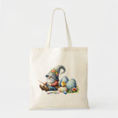 Happy Easter Gnome Tote Bag Tragetasche (Vorne)