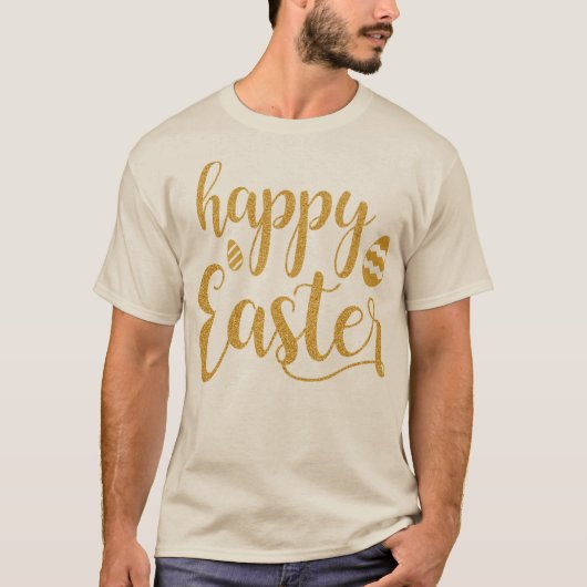 Happy Easter Graphic Print Classic T-Shirt (Vorderseite)