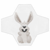 "HAPPY EASTER" GRAY BUNNY FUßBALL (Flach)