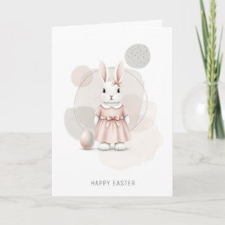 Happy Easter Greeting Card Design Feiertagskarte
