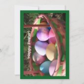 Happy Easter Greeting Card Feiertagskarte (Vorderseite)