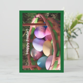 Happy Easter Greeting Card Feiertagskarte