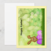 Happy Easter Greeting Card Feiertagskarte (Vorne/Hinten)