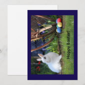 Happy Easter Greeting Card Feiertagskarte (Vorne/Hinten)