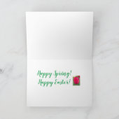 ***HAPPY EASTER HAPPY SPRING** FEIERTAGSKARTE (Innenseite)