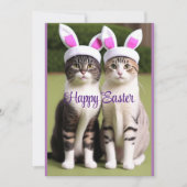 Happy Easter Holiday Card Einladung (Vorderseite)