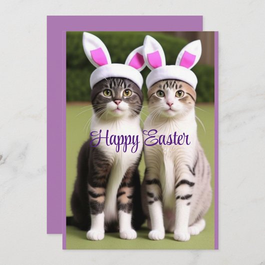 Happy Easter Holiday Card Einladung