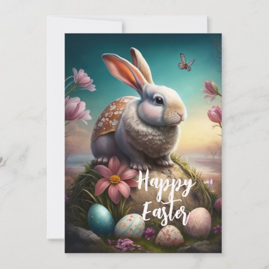 Happy Easter Holiday Card Feiertagskarte (Vorderseite)