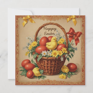 Happy Easter Holiday Card Feiertagskarte