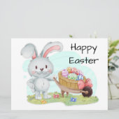 Happy Easter Holiday Card Feiertagskarte (Stehend Vorderseite)
