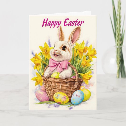 Happy Easter Holiday Card Feiertagskarte (Vorderseite)