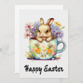 Happy Easter Holiday Card Feiertagskarte (Vorne/Hinten)