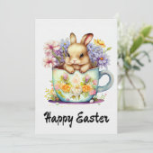 Happy Easter Holiday Card Feiertagskarte (Stehend Vorderseite)
