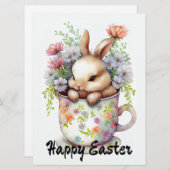 Happy Easter Holiday Card Feiertagskarte (Vorne/Hinten)