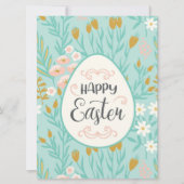 Happy Easter Holiday Card Feiertagskarte (Vorderseite)