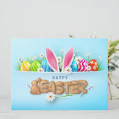 Happy Easter Holiday Card Feiertagskarte (Stehend Vorderseite)