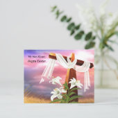 Happy Easter Holiday Postkarte (Stehend Vorderseite)