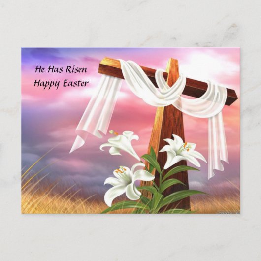 Happy Easter Holiday Postkarte (Vorderseite)