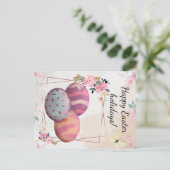 Happy Easter holidays Postkarte (Stehend Vorderseite)