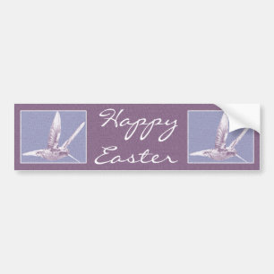 Happy Easter Hummingbird Autoaufkleber