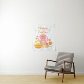 Happy Easter Kaninchen Tapestry Wandteppich (Beispiel)