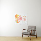 Happy Easter Kaninchen Tapestry Wandteppich (Beispiel (Horizontal))