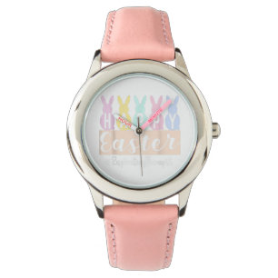 Happy Easter Kid Geburtstagsgeschenk für Ihre Kind Armbanduhr