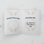 Happy Easter Kids Greeting Card Einladung (Innenseite)