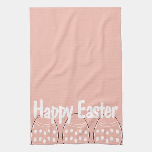 Happy Easter Kitchen Handtuch (Vertikal)