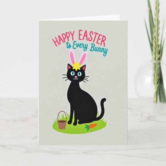 Happy Easter Kitty Friend Card Karte (Vorderseite)