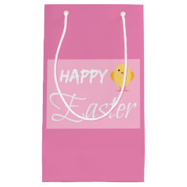 Happy Easter Kleine Kick Pink Kleine Geschenktasch Kleine Geschenktüte