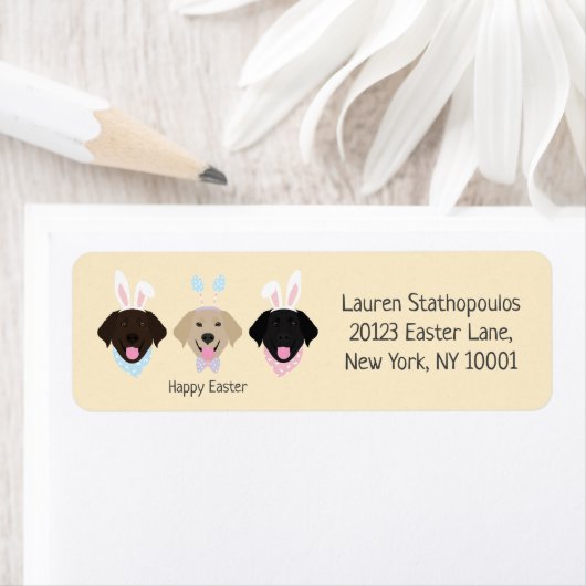 Happy Easter Labrador Retriever Hunde (Insitu)