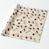Happy Easter Labrador Retriever Hunde Geschenkpapier (Ungerollt)