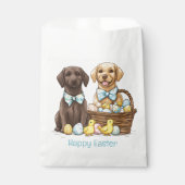 Happy Easter Labrador Retriever Hunde Geschenktütchen (Vorderseite)