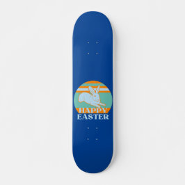 HAPPY EASTER lustige Ostersonnige Geschenkidee Skateboard