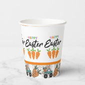 Happy Easter  Pappbecher (Rückseite)