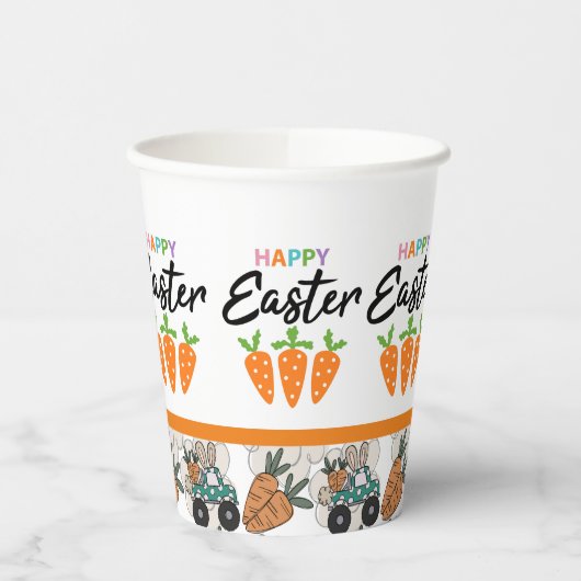 Happy Easter  Pappbecher (Links)