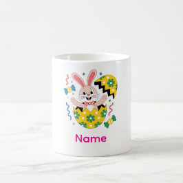 Happy Easter Party Bunny Popping Out  Kaffeetasse