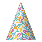 Happy Easter Party Hat Partyhütchen (Rückseite)