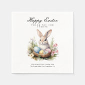 Happy Easter Party Serviette (Vorderseite)