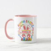 Happy Easter Personalized  Tasse (Links)