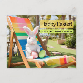 Happy Easter Playa del Carmen Postkarte