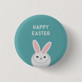 Happy Easter Postcard Button