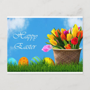 Happy Easter Postcard Postkarte
