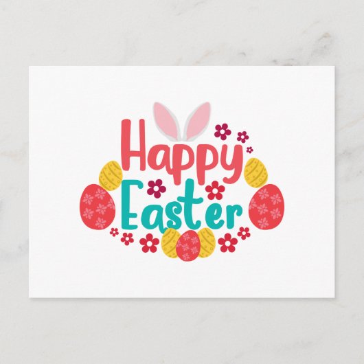 Happy Easter  Postkarte (Vorderseite)