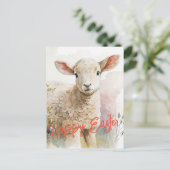 Happy Easter Postkarte (Stehend Vorderseite)
