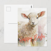 Happy Easter Postkarte (Vorne/Hinten)