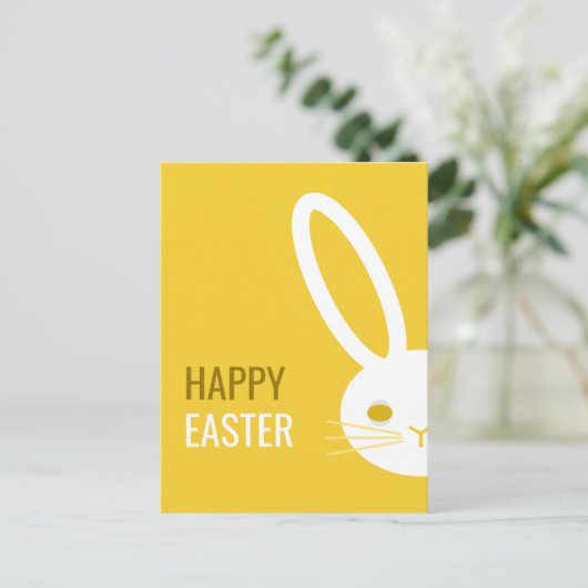 Happy Easter Postkarte (Stehend Vorderseite)