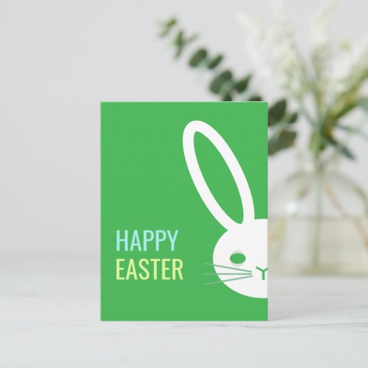 Happy Easter  Postkarte (Stehend Vorderseite)