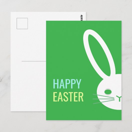 Happy Easter  Postkarte (Vorne/Hinten)